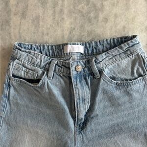 Vervet by Flying Monkey Light Blue Straight Leg Jeans